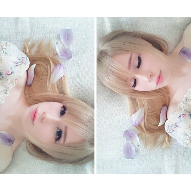 Lucia pun menghargai penilaian setiap orang atas penampilan unik dirinya. Foto: Instagram