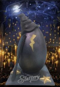 Gemas! Telur Paskah Warna Hitam Ini Dibuat Bertema Harry Potter