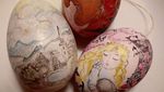 Keren! 10 Lukisan Bunga hingga Motif Cantik Pada Telur Ini Bisa Bikin Kamu Takjub