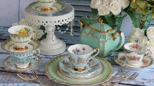 10 Tea Set Bertema Shabby Chic Ini Bikin Ngeteh Makin Nikmat