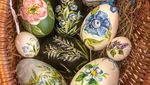 Keren! 10 Lukisan Bunga hingga Motif Cantik Pada Telur Ini Bisa Bikin Kamu Takjub