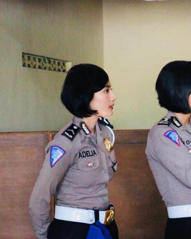 Belum diketahui di wilayah mana Adelia Eka Nirwana bertugas. Namun ia kerap mem-posting foto yang berlokasi di Yogyakarta. Foto: Instagram