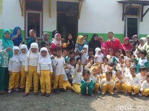 Siswa TK dan PAUD Ponpes Madinatul Ulum Tetap Imunisasi Difteri