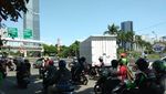 Hei Pemotor! Ini Akibatnya Bila Nekat Melintas di JLNT Casablanca