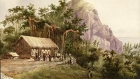 Kemudian, datanglah para pemberontak dari HMS Bounty suatu kapal ekspedisi dari Inggris. Dipimpin John Adams, beberapa awak kapal membelot dari perintah dan menetap di sana. Meski banyak perdebatan, diyakini mereka menikah dengan orang-orang Polinesia dan keturunannya masih ada hingga sekarang (Pitcairn Islands)