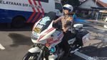 Sosok Bripda Adel, Polwan Cantik yang Viral karena Berseragam SMP