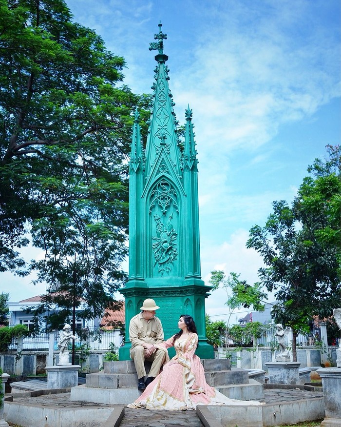Foto Prewed, Baby Margaretha Terinspirasi Film Insidious
