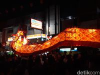 Intip, Barongsai 118 Meter Ramaikan Cap Go Meh Pontianak 