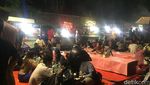 Penuh Sesak Pedagang Sate Taichan di Trotoar Senayan yang akan Ditata