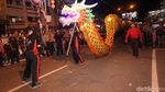 Parade Naga Bersinar dan Naga Langit di Pontianak