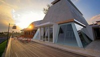 Kalau bangunan dengan gaya arsitektur modern ini adalah Maja House. Pastikan siapkan baju yang cocok dengan konsep bangunan ya.Foto: Istimewa
