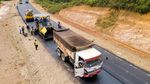 Bangga! Jalan Perbatasan RI Menuju Malaysia Indah Banget
