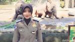 Sosok Bripda Adel, Polwan Cantik yang Viral karena Berseragam SMP