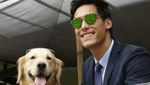 Ngopi Bareng, Ini Pose Richo Kyle dan Golden Retriever yang Bikin Gemas!