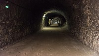 Pembangunan Bunker Fortress of Mimoyecques sendiri belum sepenuhnya rampung karena sekutunya bergerak menuju Normandia. Bunker ini kemudian jatuh ke tangan tentara Kanada. Istimewa/Gilles Messian.
