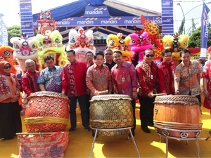 Gelar Festival Barongsai, Bank Mandiri Lestarikan Budaya Nasional