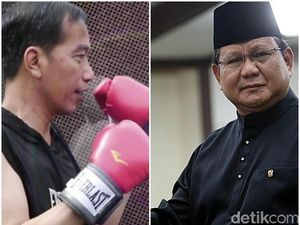 Survei RTK: Elektabilitas Jokowi 42 Persen, Prabowo 21 Persen