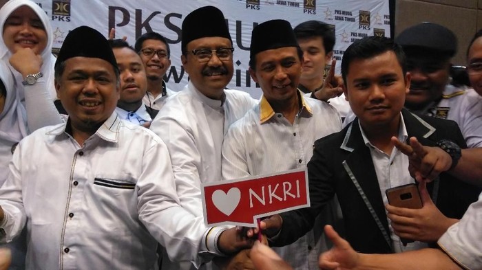 Dukungan Kader PKS Jadi Semangat Gus Ipul Mengarungi Pilgub 2018