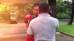 Foto: Aksi Jokowi Latihan Tinju di Istana Bogor