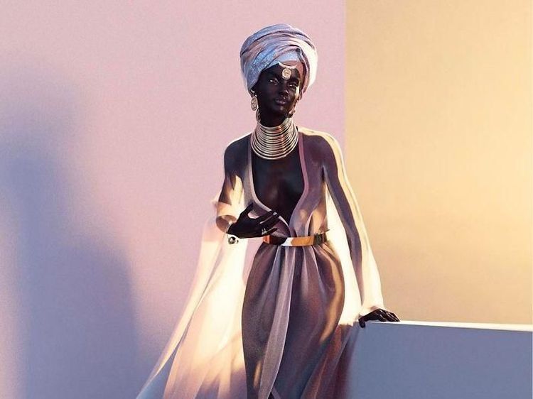 Viral di Instagram, Supermodel Ini Ternyata Rekaan Digital