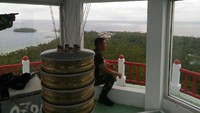 Bangunan menara NKRI ini sudah dibangun sejak 1984 dan direhabilitasi total pada 2016 lalu. 