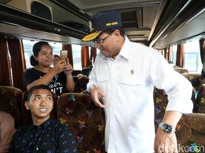Tips Mudik dari Menhub: Cek Tiket, Cek Mesin, Jangan Bercanda Bom