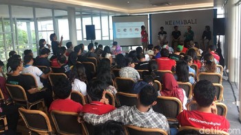 Ini kegiatan pembahasan terkait isu-isu startup. Foto: Agus Tri Haryanto/detikINET