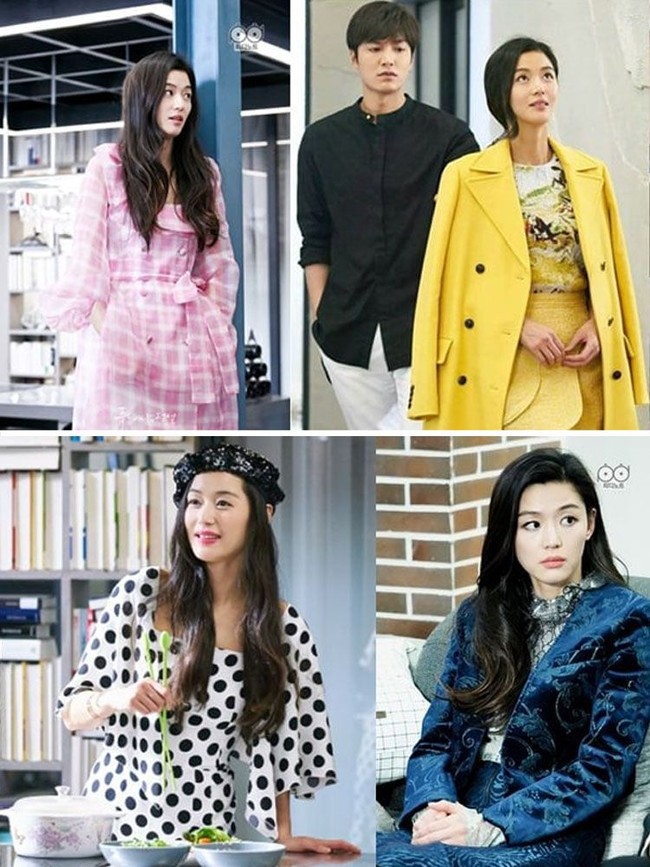 Salah satu karakteristik orang kaya di drama Korea adalah selalu percaya diri, termasuk dengan busana yang dikenakan. Untuk itu, jangan takut tampil dengan padanan busana yang sedikit ramai seperti Sim Cheong di serial The Legend of The Blue Moon. Foto: Istimewa