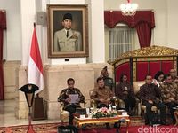 Presiden Jokowi di Sidang Kabinet Paripurna