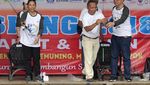 Intip Keseruan Menteri BUMN Rini Soemarno Mancing Yuk!