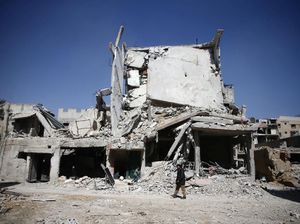 Sekolah di Ghouta Timur Dihantam Rudal, 15 Anak-anak Tewas