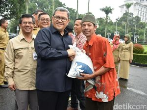 Distribusikan 22 Ribu Ton Rastra, Aher Ingatkan Akurasi Data