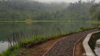 Jalan akses juga sudah dirapihkan,  enak untuk jogging atau jalan-jalan. Foto: Istimewa
