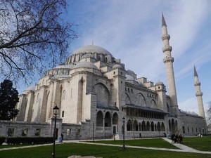 Masya Allah, Megahnya Masjid Suleymaniye di Istanbul