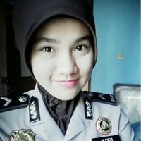Rizka Munawwaroh adalah salah seorang polisi wanita dari  kesatuan Polda Sumatera Selatan. Foto: Istimewa