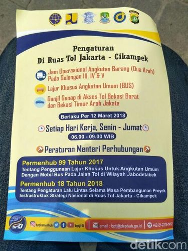 Ganjil-Genap Tol Bekasi