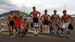 Foto: Kopda Budi Semringah Usai Taklukkan Selat Sunda 9,5 Jam