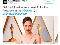 Kecantikan Gal Gadot di Piala Oscar Bikin Netizen Terkesima