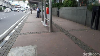 Anies Minta Diubah, Begini Kondisi Pagar Gedung di Sudirman-Thamrin