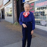 Gaya si nenek bak fashion influencer.  Foto: Instagram (Chinatown Pretty)
