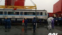 Sebelum diberangkatkan, direksi dan staff MRT Jakarta kembali melakukan pengecekan akhir pada akhir Februari lalu. Pool/MRT Jakarta.