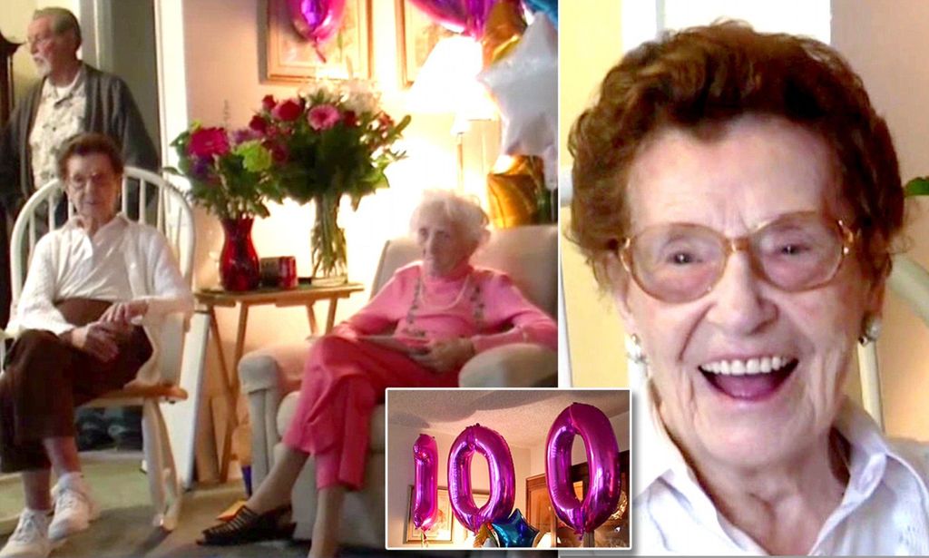 matilda curcia wanita berusia 100 tahun dari california