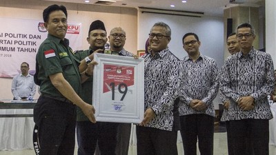 Ikut Pemilu, PBB Dapat Nomor Urut 19