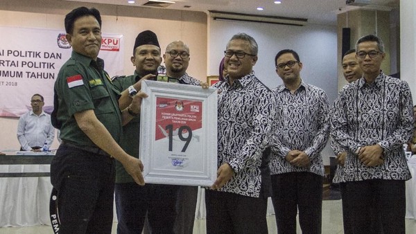 Ikut Pemilu, PBB Dapat Nomor Urut 19