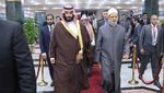 Foto: Putra Mahkota Saudi Temui Imam Besar Al-Azhar dan Kepala Gereja