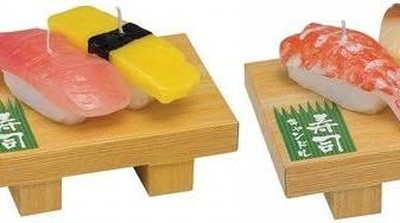 Sayang Tak Bisa Dimakan, Lilin Bentuk Sushi dan Mie Cup Ini Mirip Aslinya