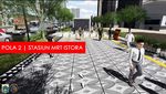 Foto: Motif Batik Nusantara yang Akan Hiasi Trotoar Sudirman-Thamrin