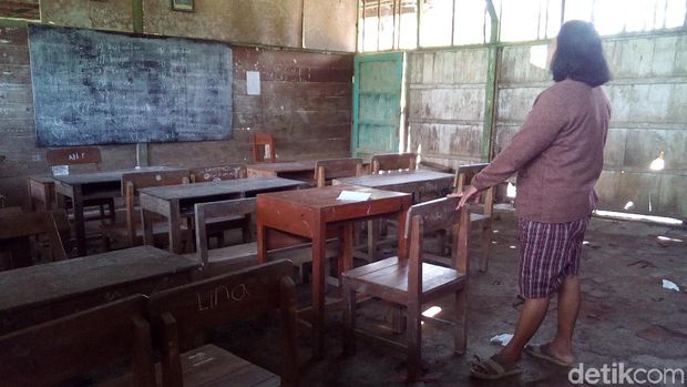 Trenyuh, Seperti Ini Kondisi Bangunan SDN 4 Randurejo di Grobogan