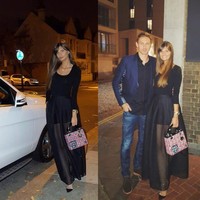 Aleksandra dan Nemaja menikah pada 2010. Di kalangan para WAGS atau pasangan para pesepakbola, Aleksandra Matic dikenal sebagai sosok yang elegan. Seperti penampilannya ini dengan rok hitam transparan dan tas Lady Dior seharga puluhan juta rupiah. (Foto: Instagram)