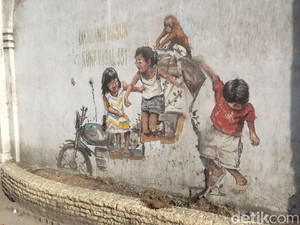 Mural Bikinannya Rusak, Seniman Dunia Zach Tetap Cinta Medan